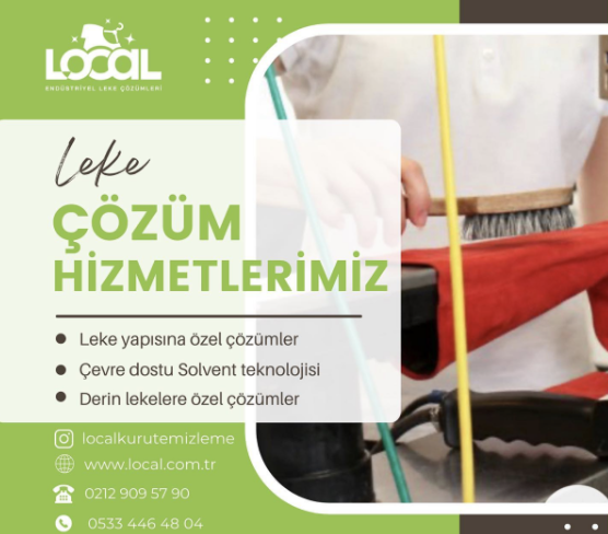 Lekelere Çevre Dostu Çözümler Sunuyoruz